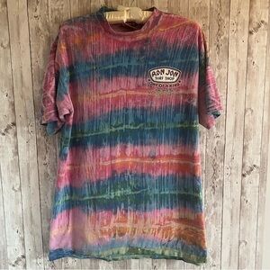 Vintage Ron Jon Surf Shop Tie-Dye T-Shirt Large